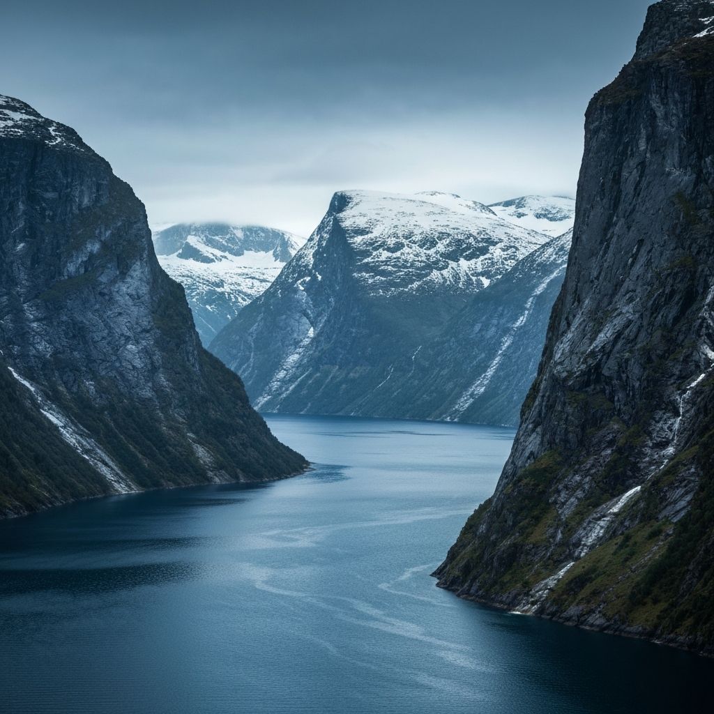 Norwegian mountain landscape